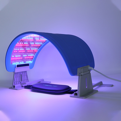 首のスキン ケアPDT LEDライト療法7色EMSの光子ライト療法装置反老化