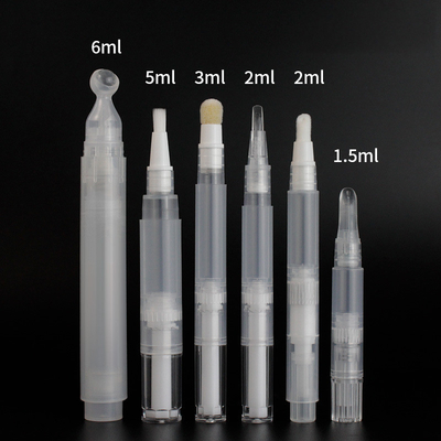 Oemの白く透明な構造の液体アイライナーの包装の皮の美機械化粧品の鉛筆